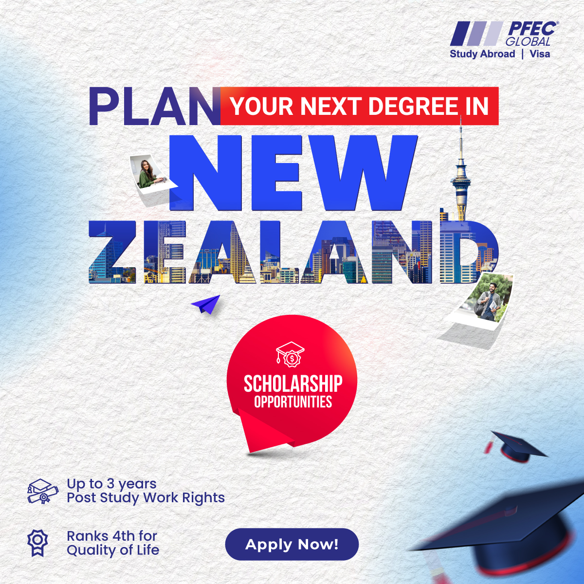PLAN YOUR NEXT DEGREE IN NEW ZEALAND